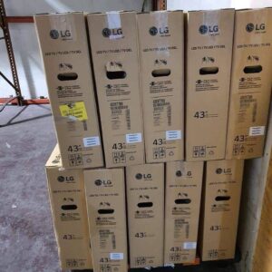 LG 43 inches TV pallets