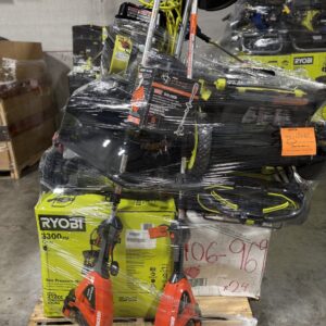 OUTDOOR POWER EQUIPMENT PALLET - LOT ID: 050326 - AS-IS Untested Customer Returns